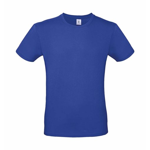 Férfi rövid ujjú póló B&C #E150 T-Shirt -XS, Kobalt