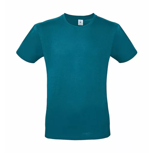 Csomag akciós póló (minimum 5 db) Férfi rövid ujjú póló B&C #E150 T-Shirt -L, Díva kék