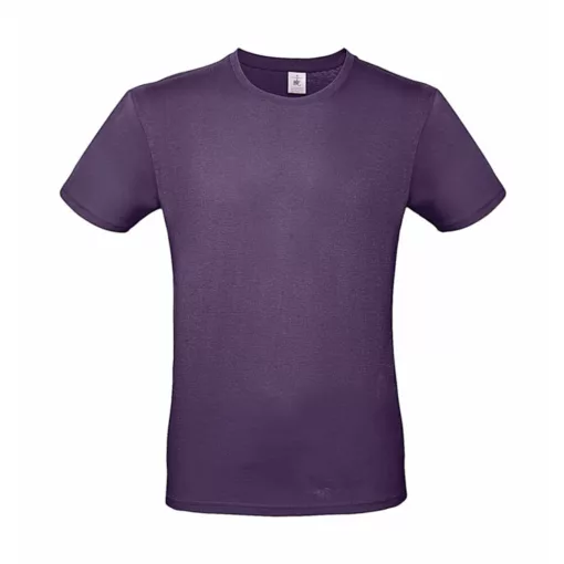 Csomag akciós póló (minimum 5 db) Férfi rövid ujjú póló B&C #E150 T-Shirt -L, Sugárzó lila