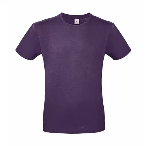 Csomag akciós póló (minimum 5 db) Férfi rövid ujjú póló B&C #E150 T-Shirt -L, Városi lila