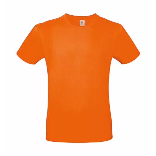Csomag akciós póló (minimum 5 db) Férfi rövid ujjú póló B&C #E150 T-Shirt -L, Narancssárga