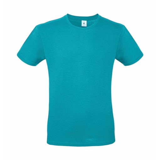 Csomag akciós póló (minimum 3 db) Férfi rövid ujjú póló B&C #E150 T-Shirt -XS, Igazi türkizkék