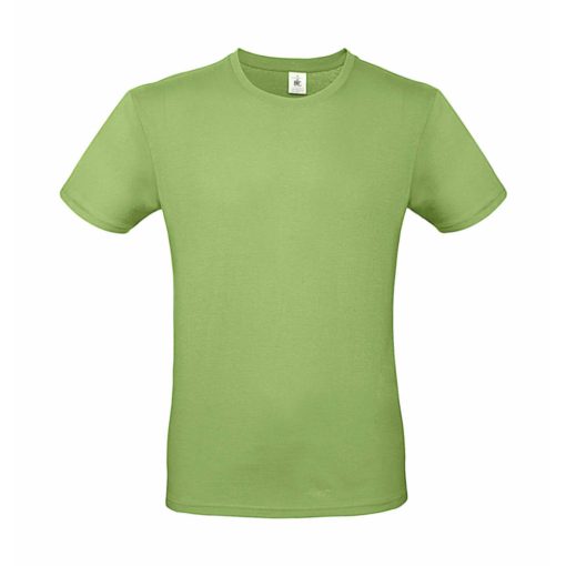 Férfi rövid ujjú póló B&C #E150 T-Shirt -M, Pisztácia
