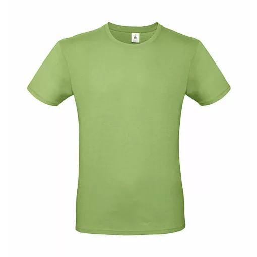 Csomag akciós póló (minimum 5 db) Férfi rövid ujjú póló B&C #E150 T-Shirt -L, Pisztácia