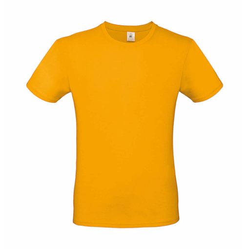 Férfi rövid ujjú póló B&C #E150 T-Shirt -S, Sárgabarack
