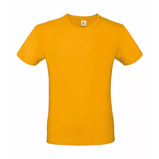 Csomag akciós póló (minimum 5 db) Férfi rövid ujjú póló B&C #E150 T-Shirt -L, Sárgabarack