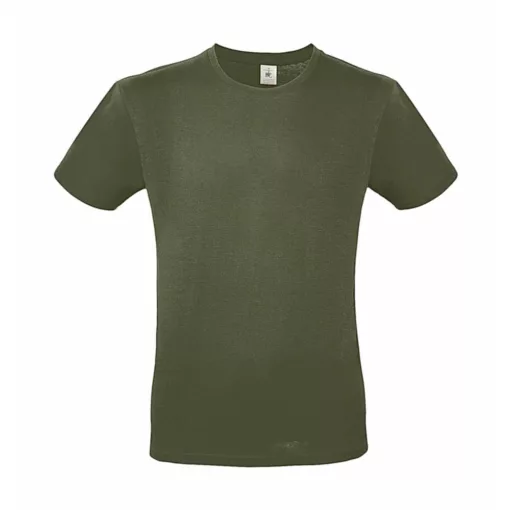 Csomag akciós póló (minimum 5 db) Férfi rövid ujjú póló B&C #E150 T-Shirt -L, Városi khaki
