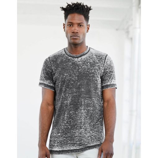 Uniszex rövid ujjú póló Bella Canvas Unisex Poly-Cotton T-Shirt XS, Sötétkék (navy) Marble