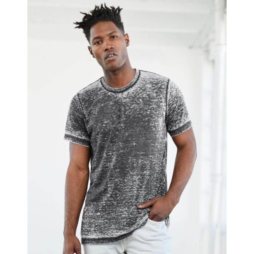 Uniszex rövid ujjú póló Bella Canvas Unisex Poly-Cotton T-Shirt XS, Sötétkék (navy) Marble