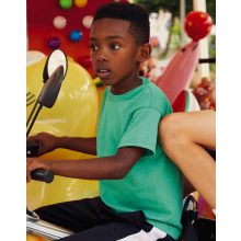 Gyerek rövid ujjú póló Fruit of the Loom Kids Valueweight T 92 (1-2), Fehér