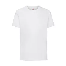 Gyerek póló  Rövid ujjú Fruit of the Loom Valueweight T Kids   Fehér   urespolo.hu