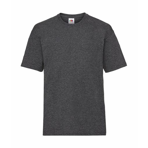 Gyerek póló  Rövid ujjú Fruit of the Loom Valueweight T Kids   Fehér   urespolo.hu