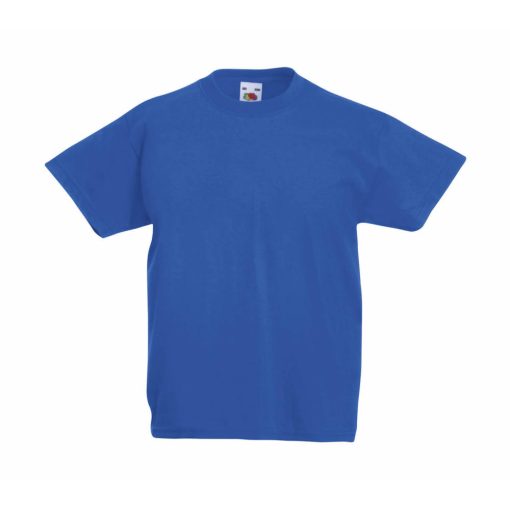 Gyerek póló  Rövid ujjú Fruit of the Loom Valueweight T Kids   Fehér   urespolo.hu