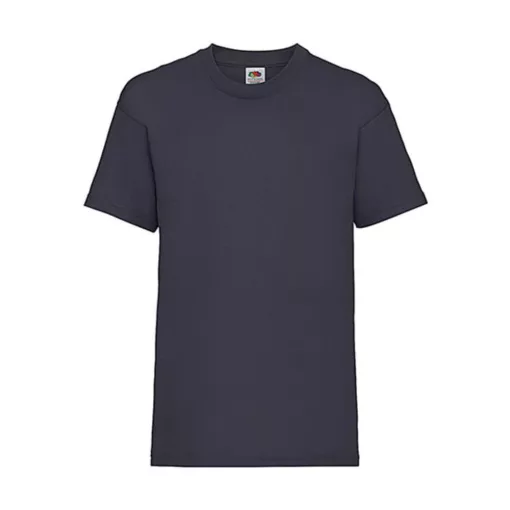 Gyerek póló  Rövid ujjú Fruit of the Loom Valueweight T Kids   Mély sötétkék (navy)   urespolo.