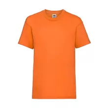 Gyerek póló  Rövid ujjú Fruit of the Loom Valueweight T Kids   Narancssárga   urespolo.hu