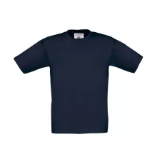 Gyerek rövid ujjú póló B and C Exact 150/kids T-Shirt 1/2 (86-92), Sötétkék (navy)