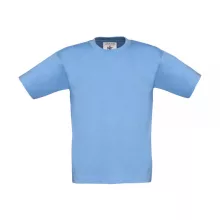 Gyerek rövid ujjú póló B and C Exact 150/kids T-Shirt 1/2 (86-92), Ég kék