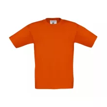Gyerek rövid ujjú póló B and C Exact 150/kids T-Shirt 1/2 (86-92), Narancssárga