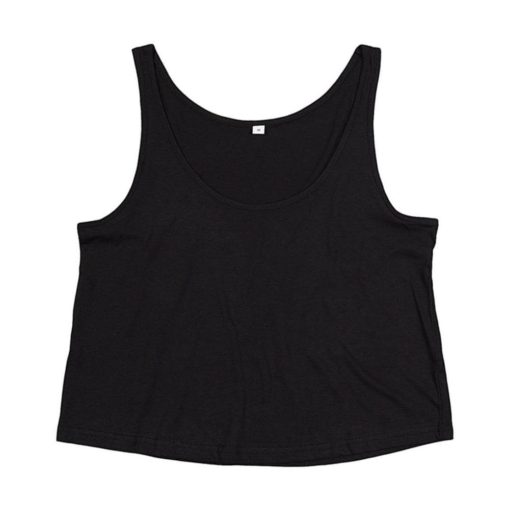 Női ujjatlan felső Mantis Women's Crop Vest - M, Fekete