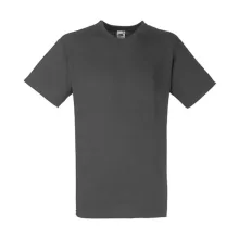 Férfi póló  Rövid ujjú Fruit of the Loom Valueweight V-Neck-Tee   Világos grafitszürke   urespo