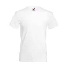 Férfi póló  Rövid ujjú Fruit of the Loom Valueweight V-Neck-Tee   Sötétkék (navy)   urespolo.hu