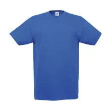 Férfi póló  Rövid ujjú Fruit of the Loom Valueweight V-Neck-Tee   Azur kék   urespolo.hu