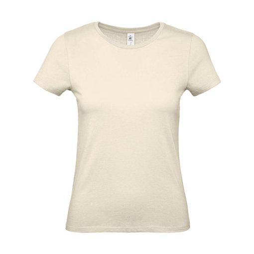 Női rövid ujjú póló B&C #E150 /women T-Shirt -XS, Naturál
