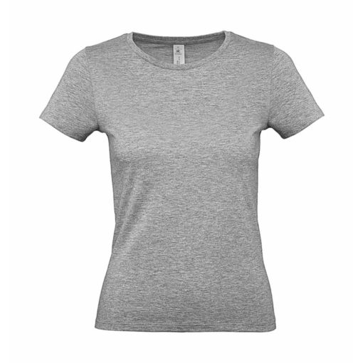 Női rövid ujjú póló B&C #E150 /women T-Shirt -XS, Sportszürke