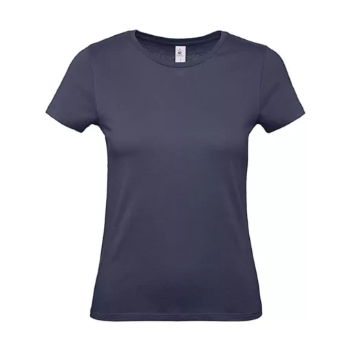 Csomag akciós póló (minimum 3 db) Női rövid ujjú póló B&C #E150 /women T-Shirt -3XL, Sötétkék (