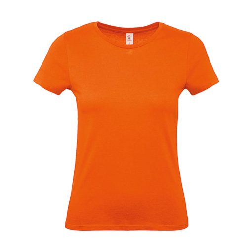 Csomag akciós póló (minimum 5 db) Női rövid ujjú póló B&C #E150 /women T-Shirt -XS, Naranc