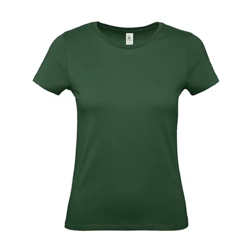 Csomag akciós póló (minimum 3 db) Női rövid ujjú póló B&C #E150 /women T-Shirt -S, Sötétzöld
