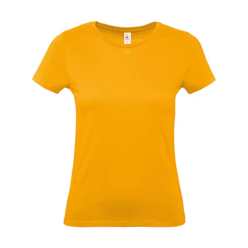 Csomag akciós póló (minimum 3 db) Női rövid ujjú póló B&C #E150 /women T-Shirt -XL, Sárgabarack