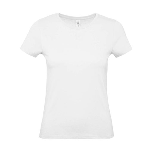 Női rövid ujjú póló B&C #E150 /women T-Shirt -XS, Hamuszürke