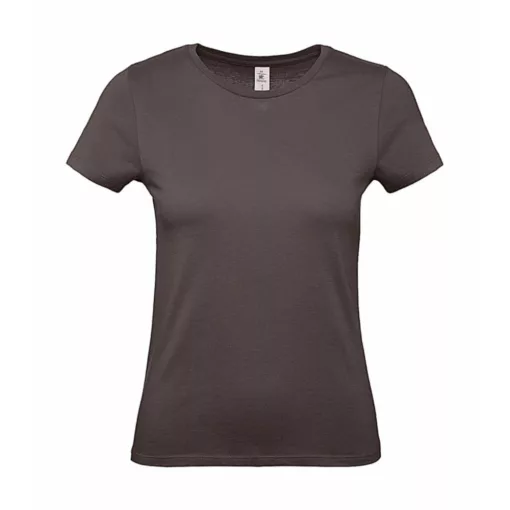 Csomag akciós póló (minimum 5 db) Női rövid ujjú póló B&C #E150 /women T-Shirt -XL, Barna