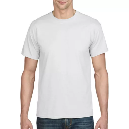 Férfi póló  Rövid ujjú Gildan DryBlend Adult T-Shirt   Fehér   urespolo.hu