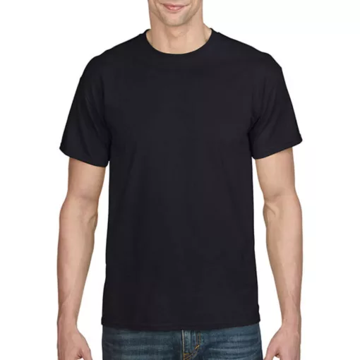 Férfi póló  Rövid ujjú Gildan DryBlend Adult T-Shirt   Fekete   urespolo.hu