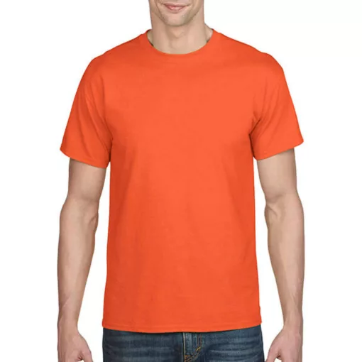 Férfi póló  Rövid ujjú Gildan DryBlend Adult T-Shirt   Narancssárga   urespolo.hu