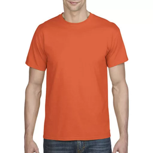 Férfi póló  Rövid ujjú Gildan DryBlend Adult T-Shirt   Narancssárga   urespolo.hu