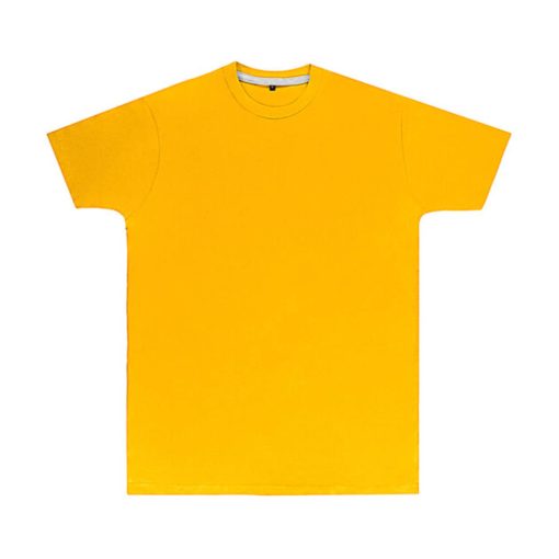 Férfi rövid ujjú póló SG Perfect Print Tagless Tee -S, Napraforgó sárga