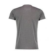 Férfi rövid ujjú póló Kustom Kit Fashion Fit Compact Stretch T 2XL, Szürke Melange