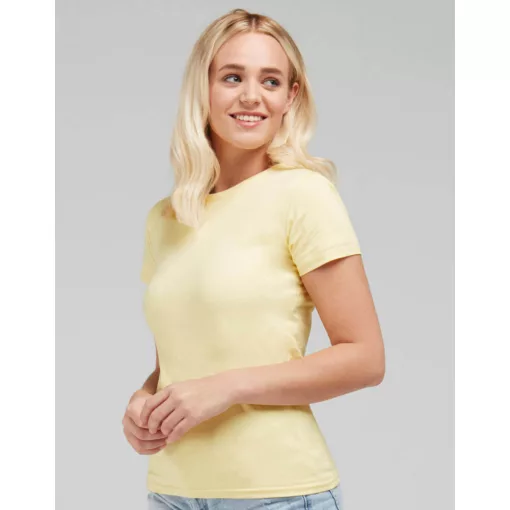 Női póló SG Ladies' Perfect Print Tagless Tee XS, Farmer kék (Denim)