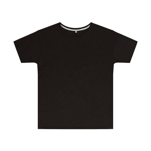 Gyerek rövid ujjú póló SG Kids' Perfect Print Tagless Tee -92 (1-2/XS), Mély fekete