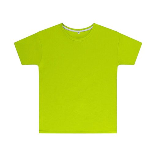 Gyerek rövid ujjú póló SG Kids' Perfect Print Tagless Tee -140 (9-10/XL), Lime zöld