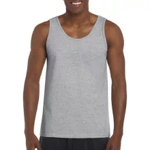 Uniszex póló  Ujjatlan Gildan Softstyle Adult Tank Top   Fekete   urespolo.hu