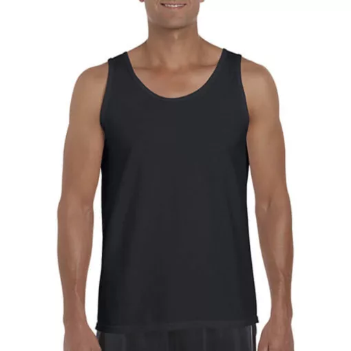 Uniszex póló  Ujjatlan Gildan Softstyle Adult Tank Top   Szénszürke   urespolo.hu