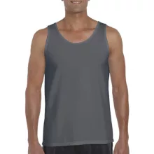 Uniszex póló  Ujjatlan Gildan Softstyle Adult Tank Top   Szénszürke   urespolo.hu