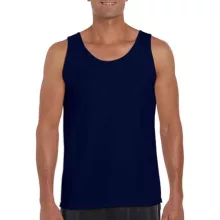 Uniszex póló  Ujjatlan Gildan Softstyle Adult Tank Top   Piros   urespolo.hu