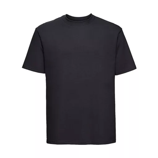 Férfi rövid ujjú póló Russell Europe Classic T -2XL, Fekete