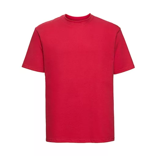 Férfi rövid ujjú póló Russell Europe Classic T -XL, Klasszikus Piros