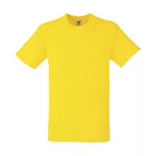 Uniszex póló  Rövid ujjú Fruit of the Loom Heavy Cotton T   Fekete   urespolo.hu